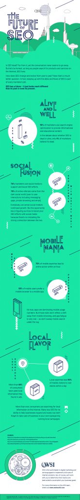 The future of SEO infographic